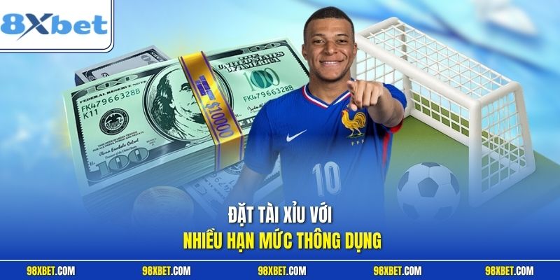 Cách Đọc Kèo Bóng Đá Chính Xác Nhất Ngay Tại Nhà Cái 8XBET 3 Đặt tài xỉu với nhiều hạn mức thông dụng